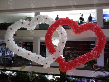 Avm süsleme (Sevgililer günü)